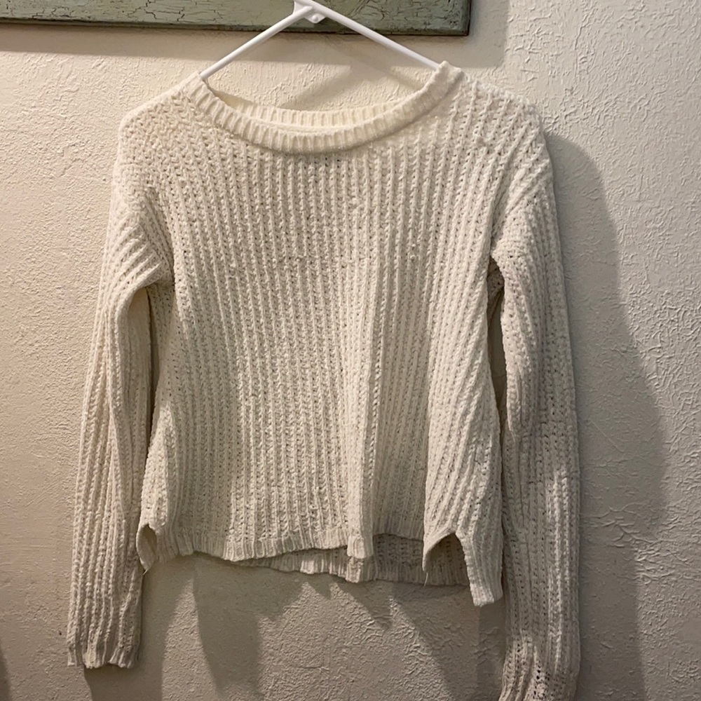 White sweater